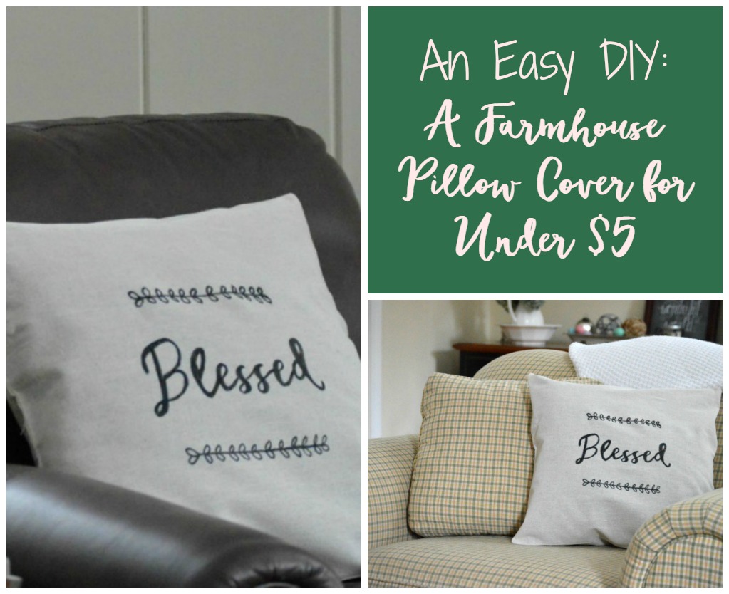 Diy store farmhouse pillows