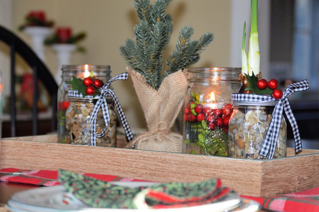 Christmas Mason Jars: Simple Centerpieces and Pretty Paperwhites - My  Family Thyme