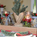 Christmas Mason Jars: Simple Centerpieces and Pretty Paperwhites