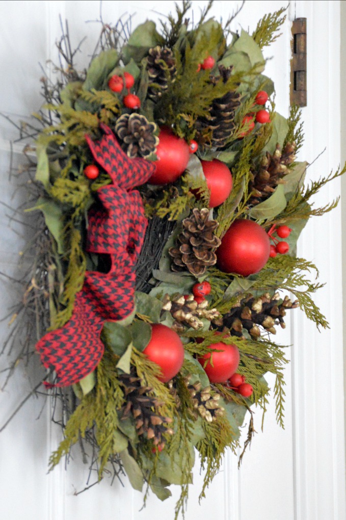 How To Make Ribbon And Ticking Christmas Ornaments - Thistle Key Lane