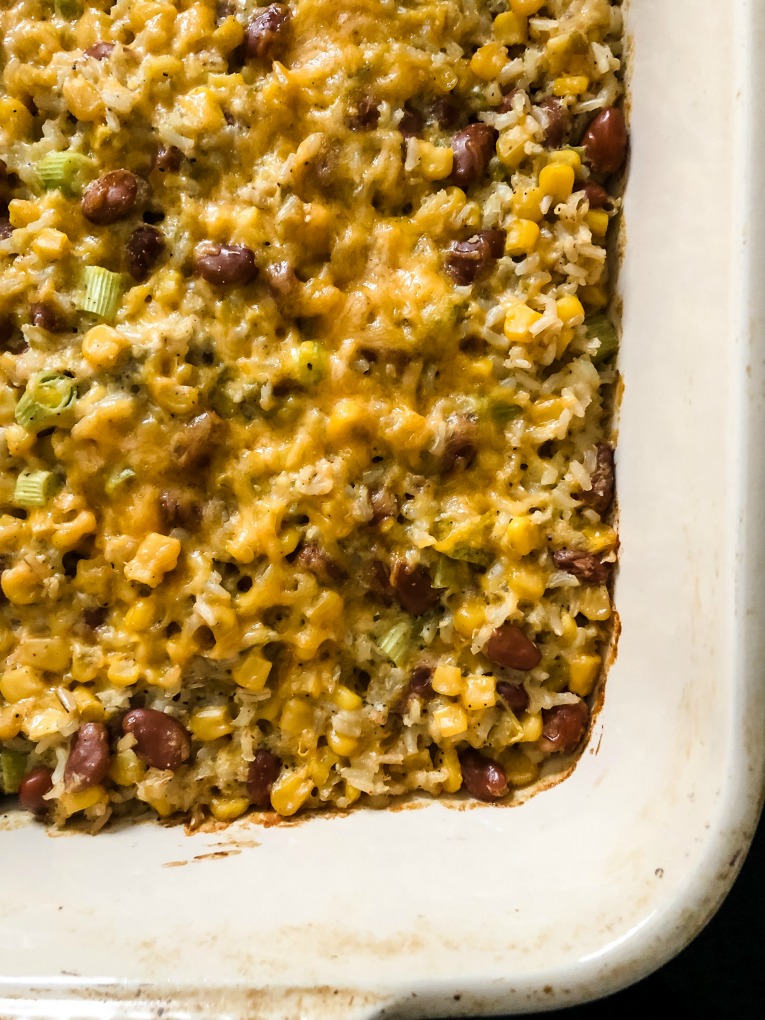 WW Rice and Beans Casserole