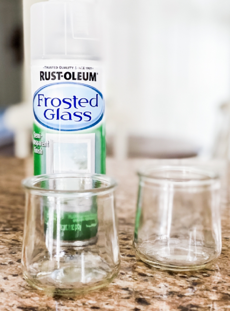 Etched Glass Laundry Detergent Container - DIY Inspired