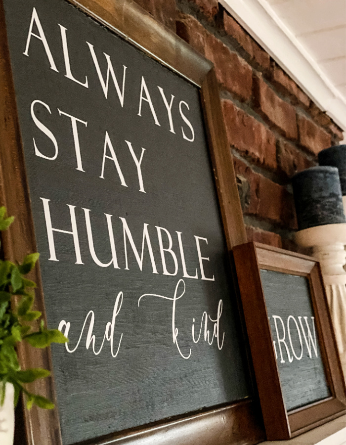 DIY Farmhouse-Style Sign