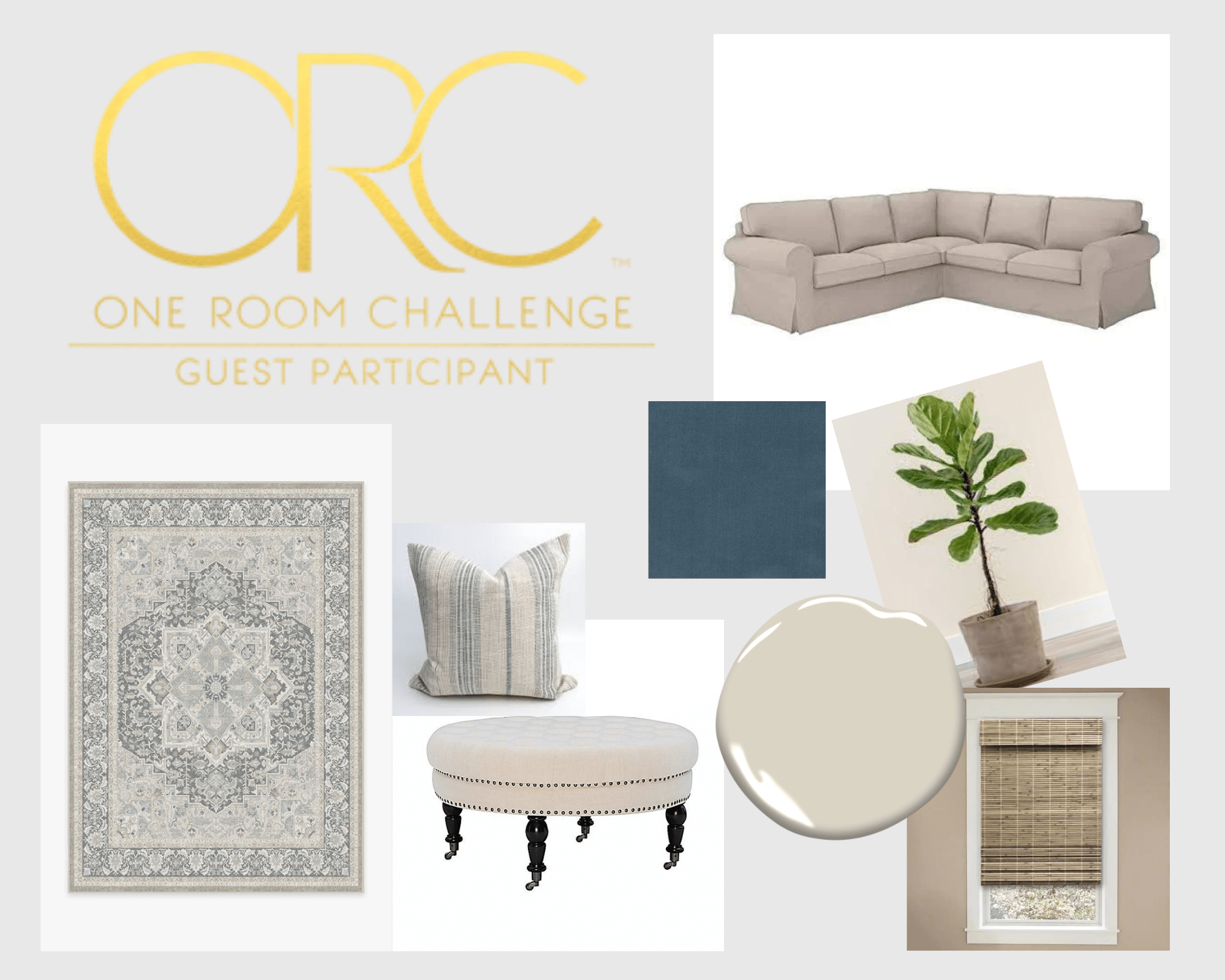 One Room Challenge Week 1: Plan for Updating the Family Room