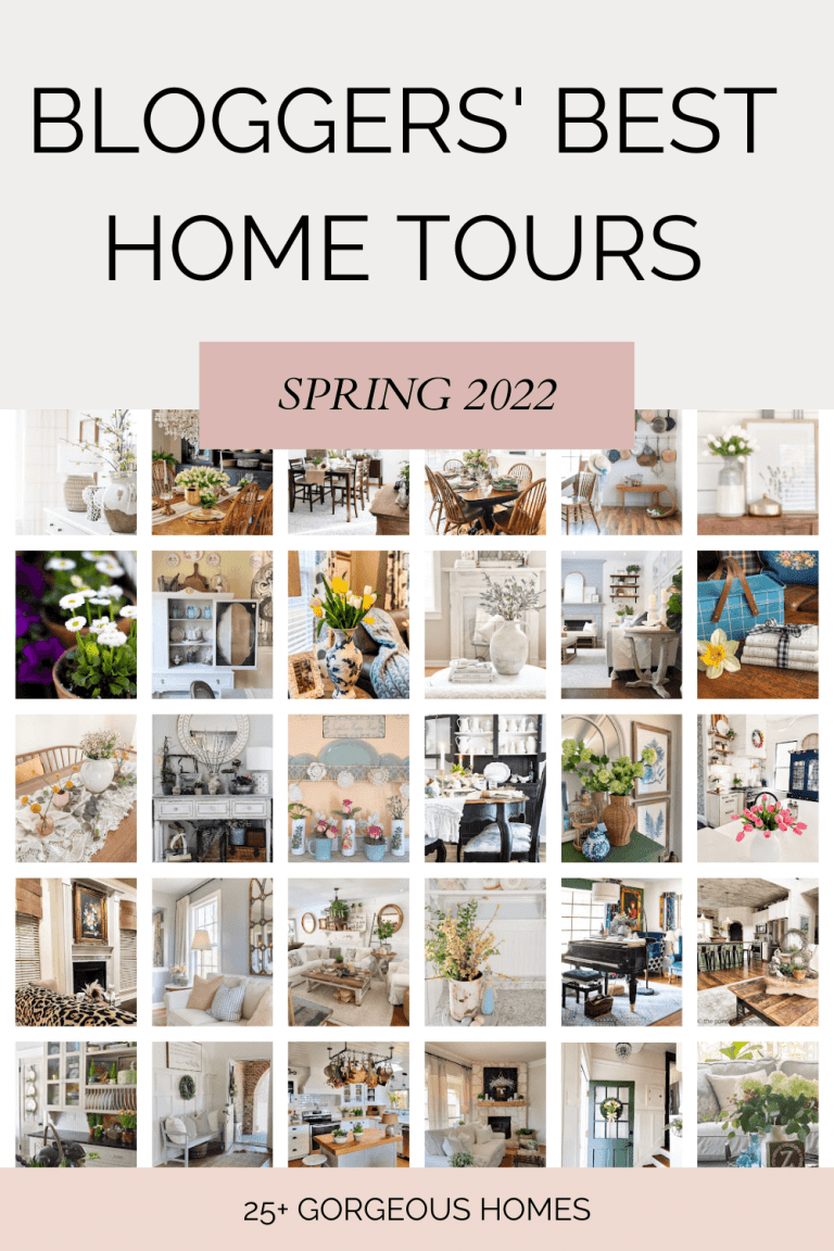 Spring Home Tour: Simple Ideas for Spring Decorating - My Family Thyme