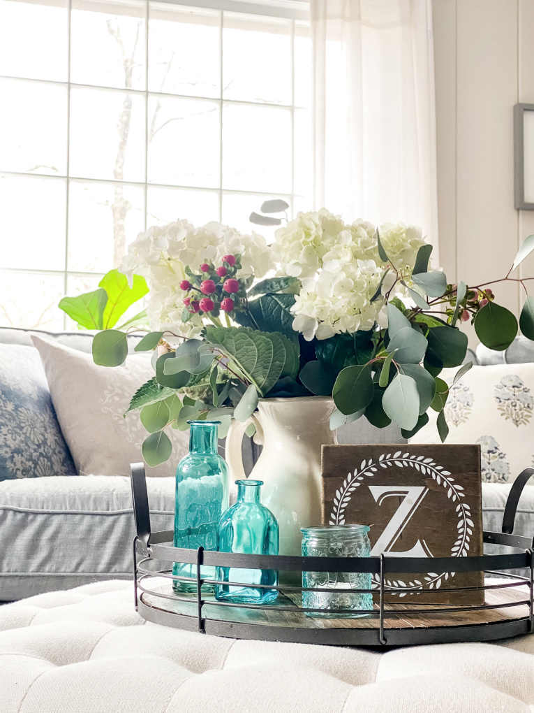 Spring Home Tour:  Simple Ideas for Spring Decorating