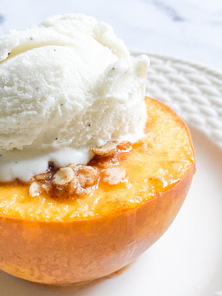 Baked Peaches 'n Cream Recipe