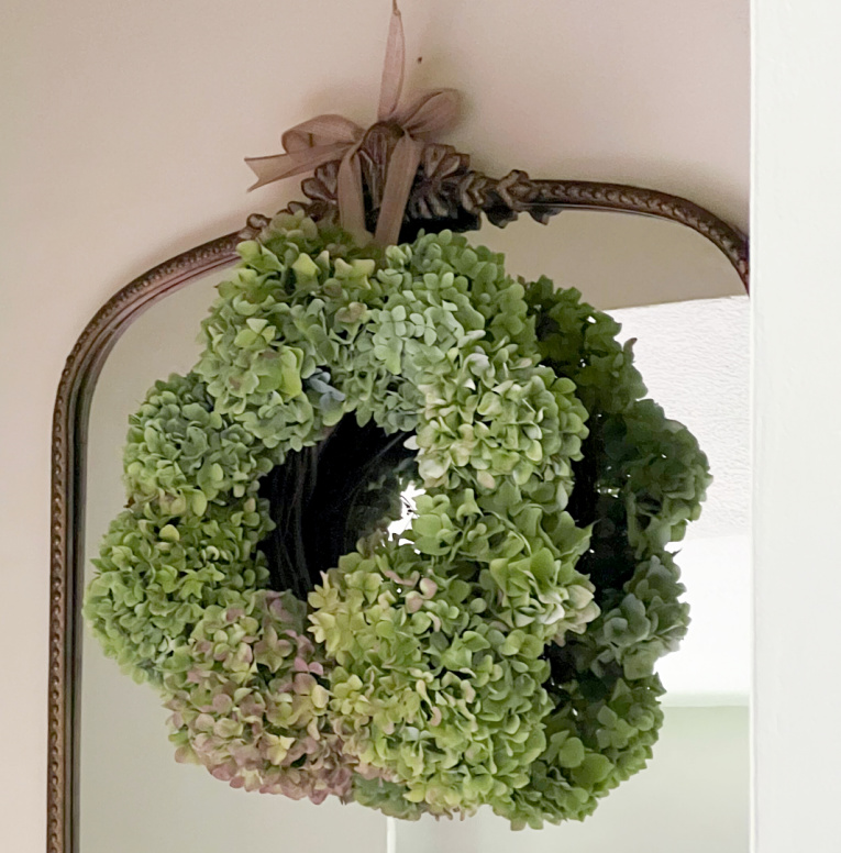 DIY Dried Hydrangea Wreath - Dig the Good Life