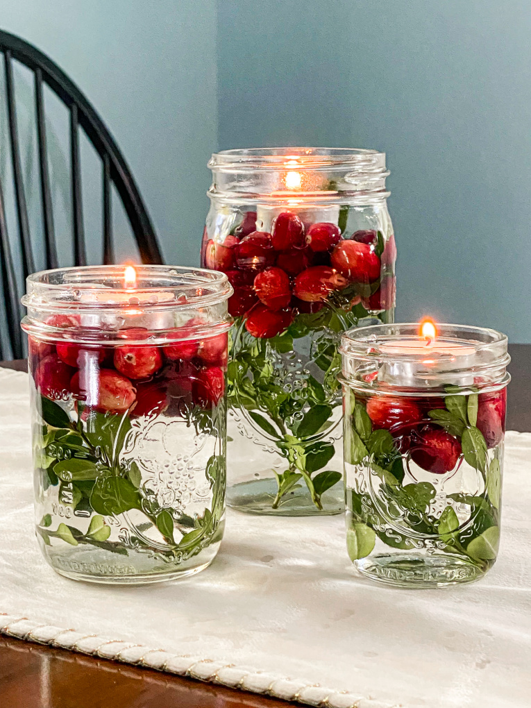 Light Up Your Evening-DIY Floating Candles Centerpiece - Learn How