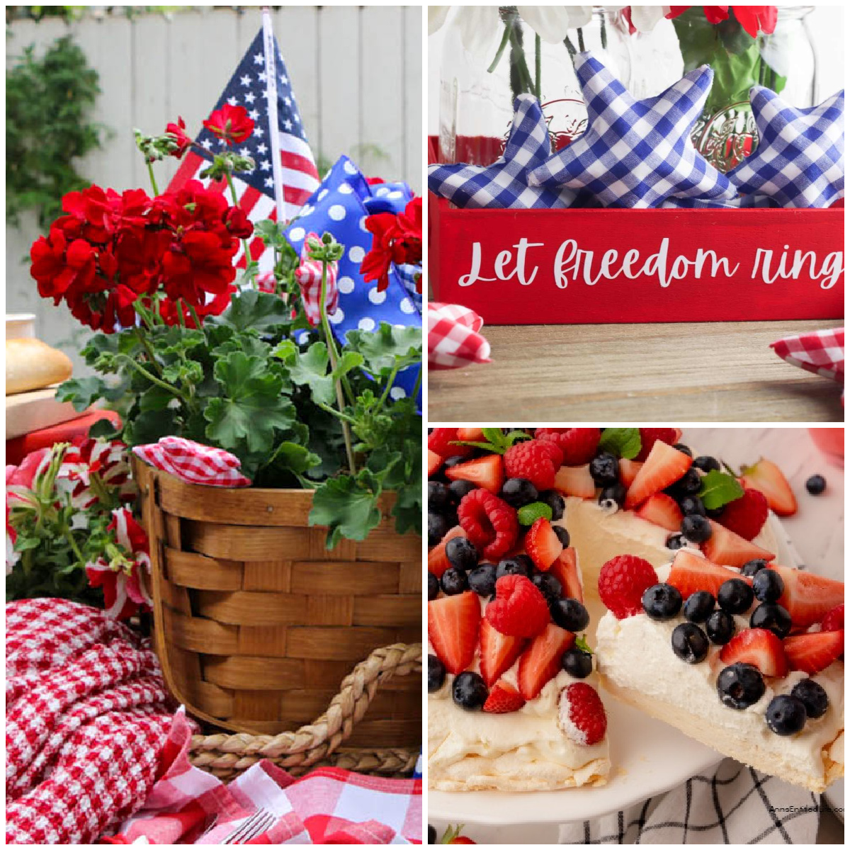 Tuesday Turn About #202 Red, White, and Blue Celebration Ideas