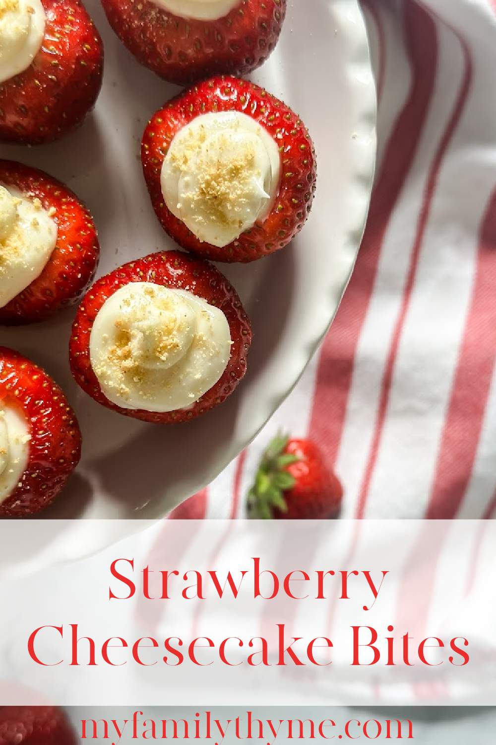 Strawberry And Cream Bites Copycat Philadelphia Strawberry Cheesecake 