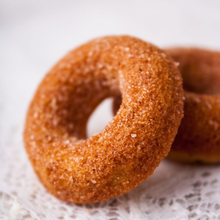 Image for Pumpkin Spice Cake Mix Donuts