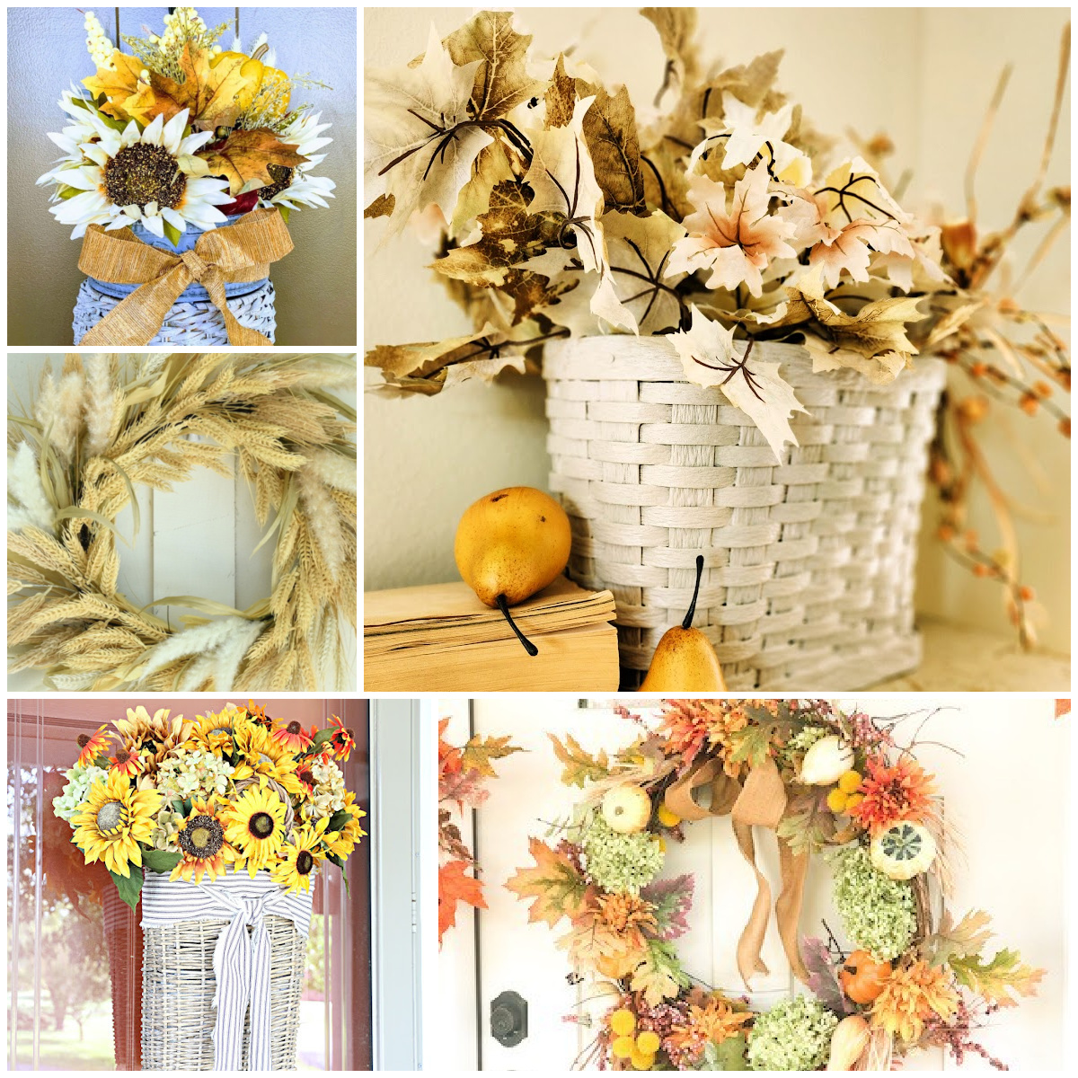 Tuesday Turn About #218 Fall Door Decor
