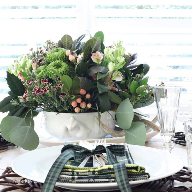 Image for How To Create A Soup Tureen Christmas Centerpiece