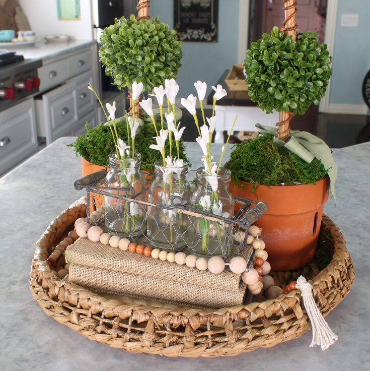 Image for How to Make a DIY Topiary for a Spring Vignette